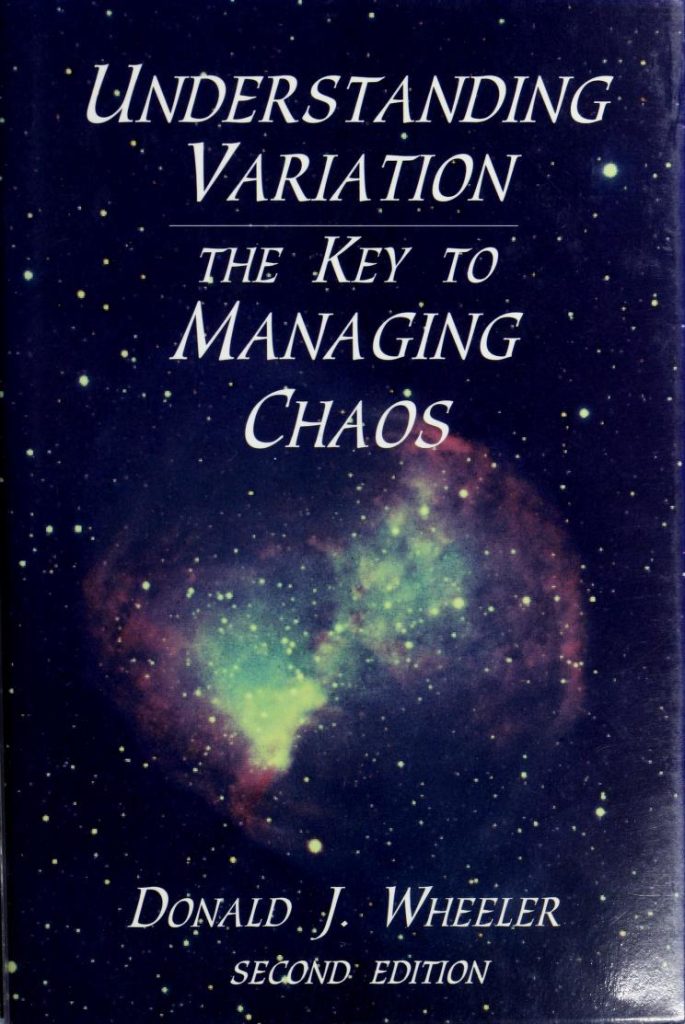 Book cover of Understanding Variation by Donald J. Wheeler